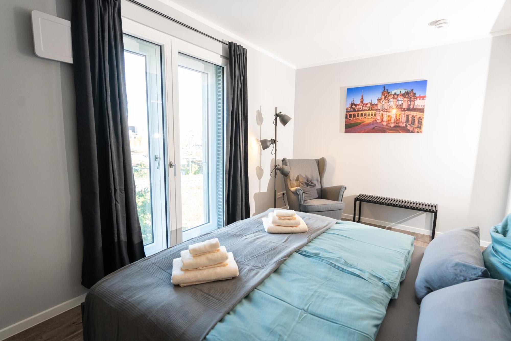 Supreme City Dream Mit Terrasse Und Parkplatz - 110M² Dresden Eksteriør billede